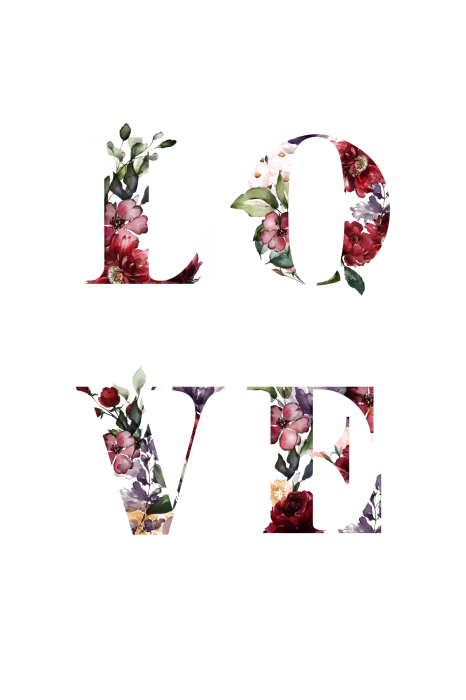 Bild Love in Flowers (1 Part) Vertical