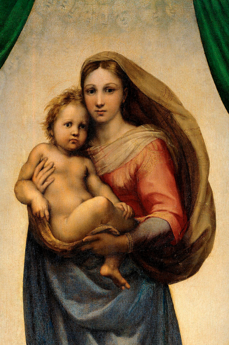 Bild Göttliche Beschützerin, Sixtinische Madonna