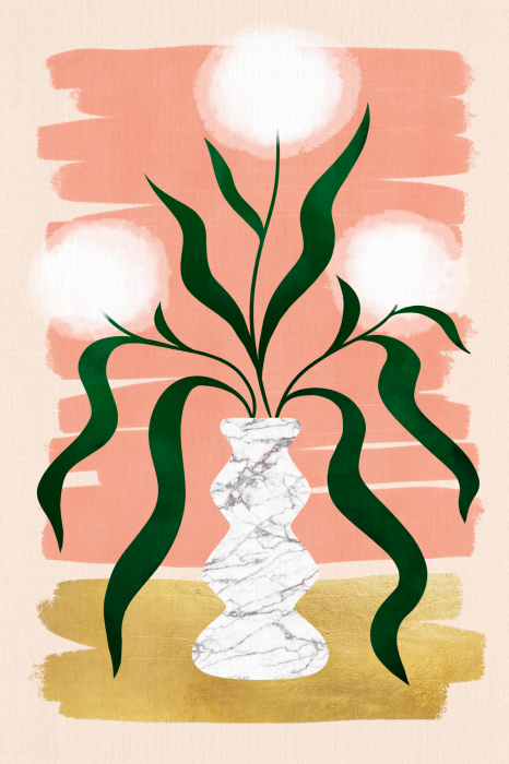 Bild Minimalistische Blumen in einer Vase