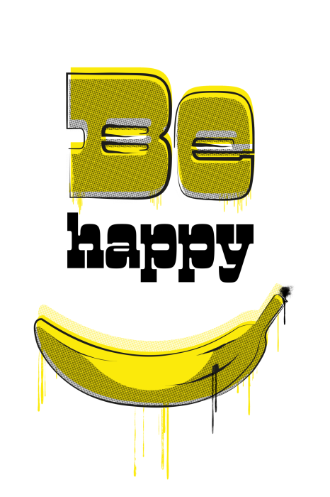 Bild Happy Banana (1 Part) Vertical