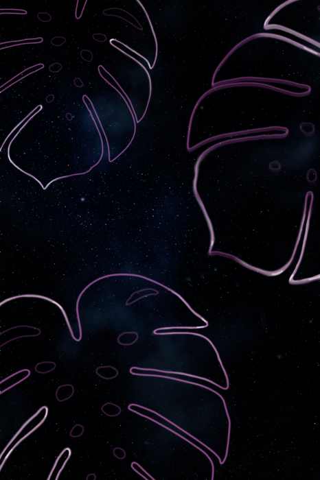 Bild Galactic Monstera (1 Part) Vertical