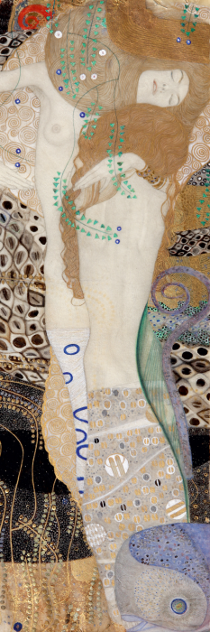 Bild Figurative Frau mit Schlangenmotiven in der Kunst