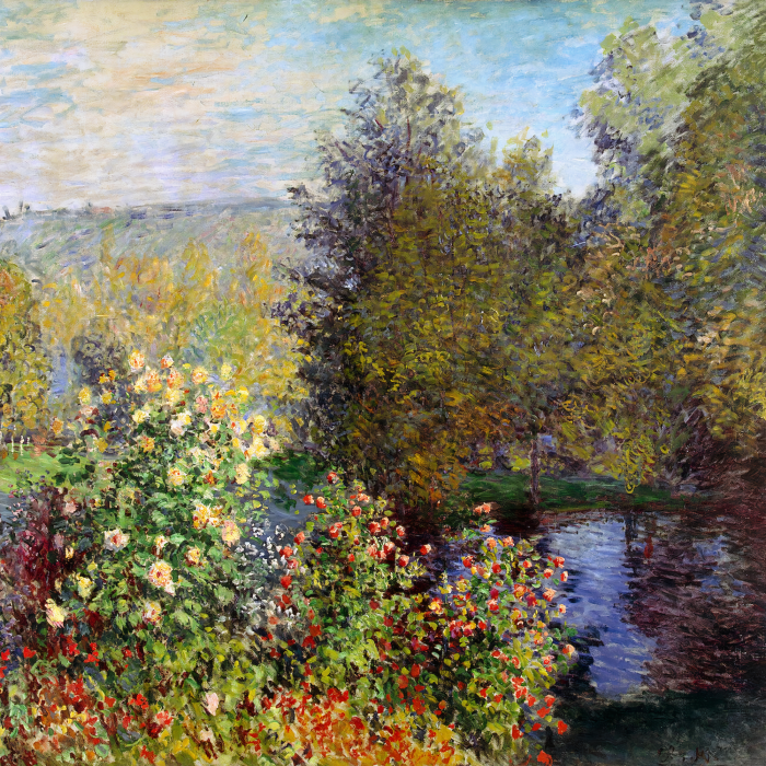 Bild Coin de jardin à Montgeron (Claude Monet)