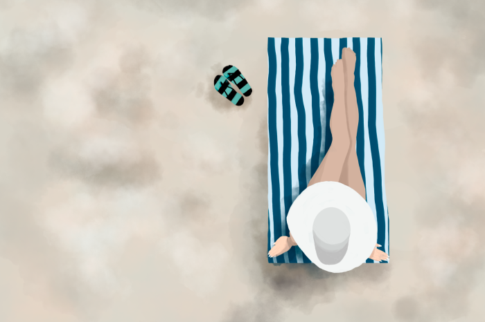 Bild Lady on the Beach (1 Part) Wide