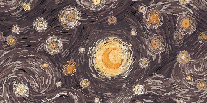 Bild Magischer Nachthimmel mit Mond