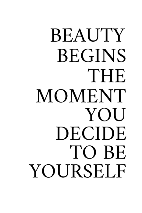 Poster Motivierende Inschrift mit einer Botschaft