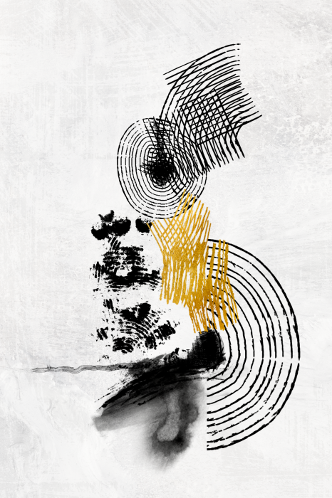 Poster Minimalistische Grafiken mit Kreisen