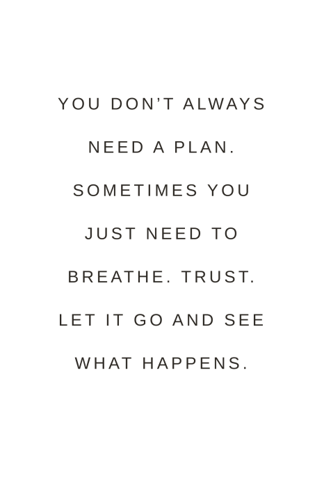 Poster Eine minimalistische Inschrift über Vertrauen