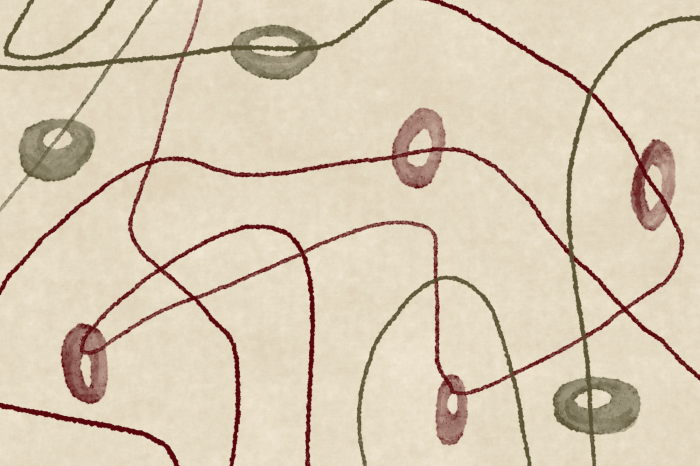 Poster Lineares Perlenlabyrinth