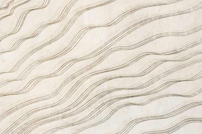 Poster Leichtes lineares dekoratives Motiv