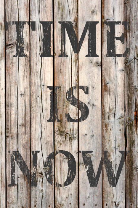 Poster Motivationsgrafiken im rustikalen Stil