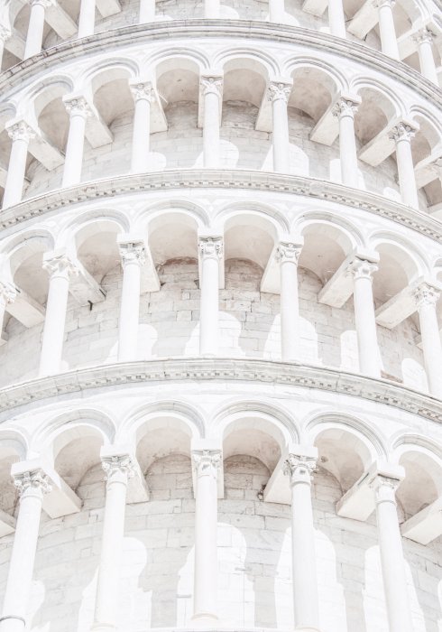 Poster Schiefe Turm von Pisa Architektur