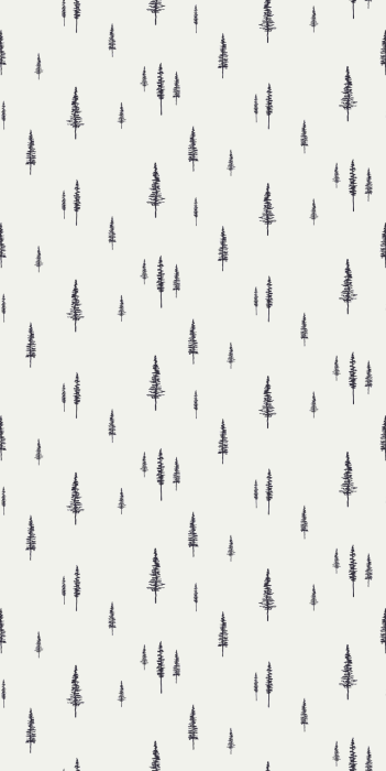 Tapete Minimalistische schwarze Weihnachtsbäume