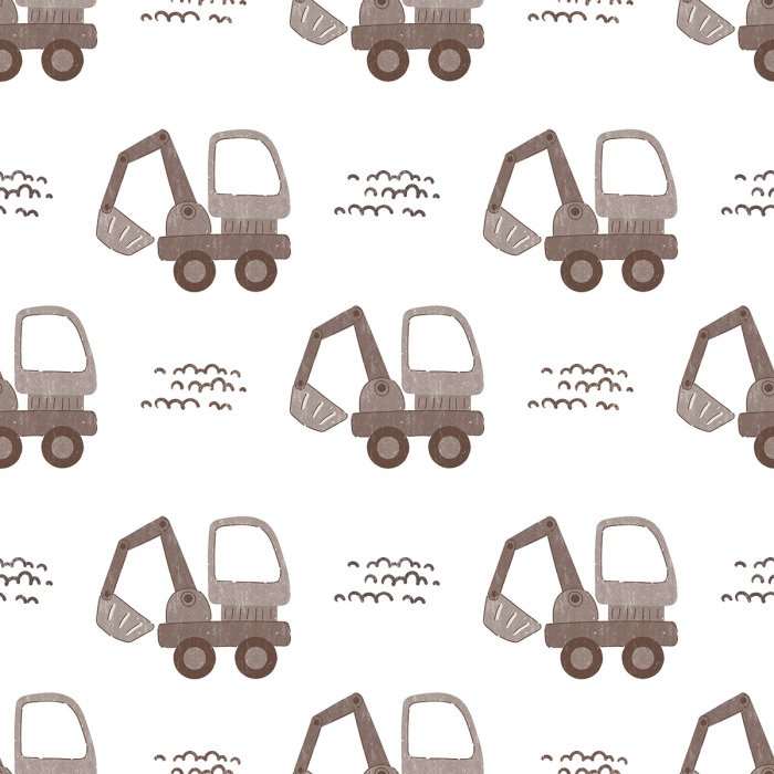 Tapete Brown Bagger Kindermuster