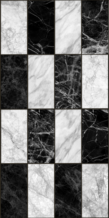 Tapete Elegante Marmorfliesen