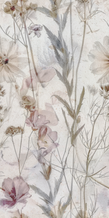 Tapete Eine subtile botanische Lichtung