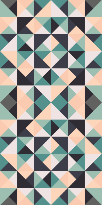 Tapete Symmetrisches Dreiecksmosaik