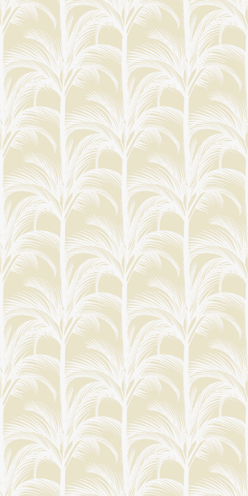 Tapete Minimalistische pastellfarbene Palmen