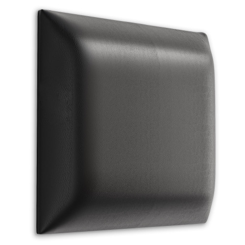 Wandpolster Wandpolster Kunstleder 40x40 graphitgraues Quadrat
