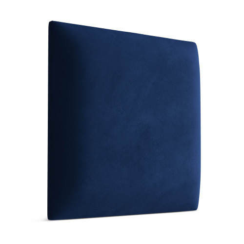 Wandpolster Wandpolster 50x50 marineblaues Quadrat