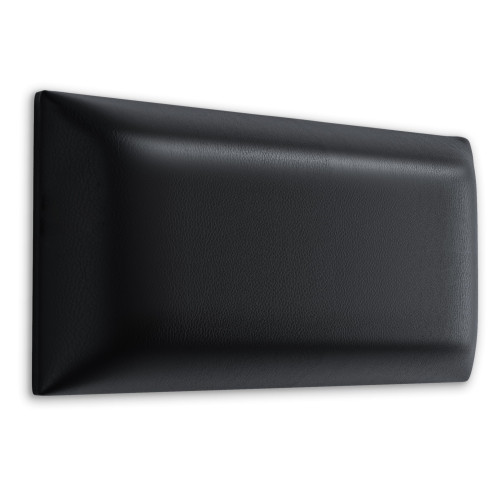 Wandpolster Wandpolster Kunstleder 70x30 schwarzes Rechteck