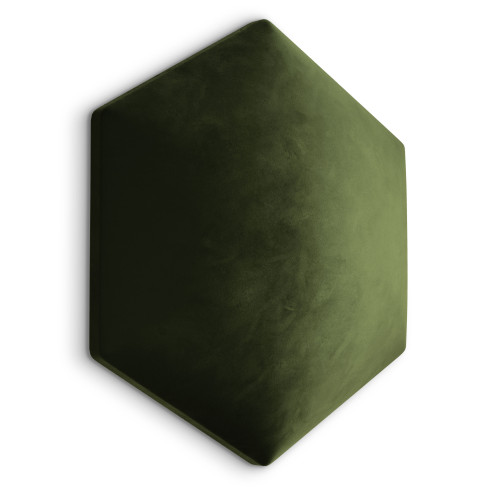 Wandpolster Wandpolster 15 khaki Hexagon