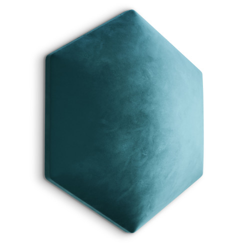 Wandpolster Wandpolster 20 seegrünes Hexagon