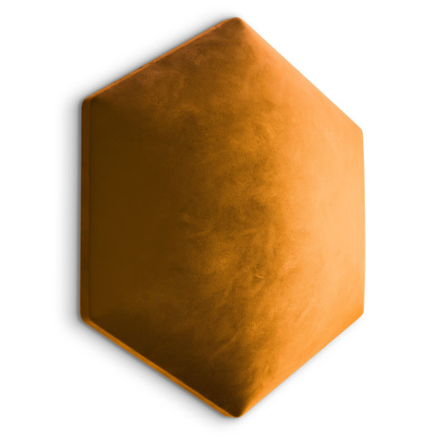 Wandpolster Wandpolster 20 honiggelbes Hexagon