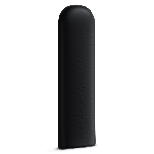 Wandpolster Wandpolster Kunstleder 30x60 schwarzes Paneel