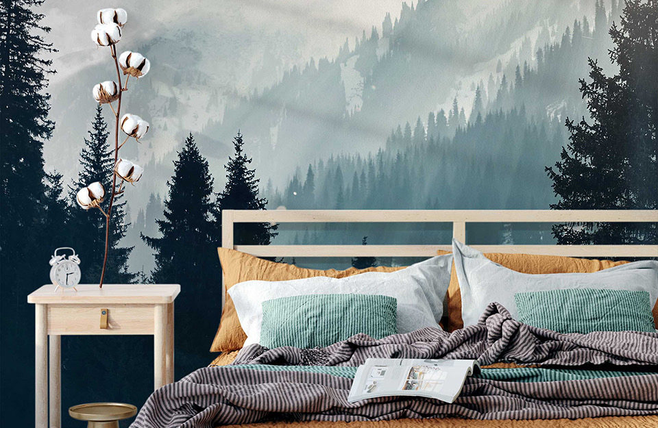Fototapete fürs Schlafzimmer Landschaft