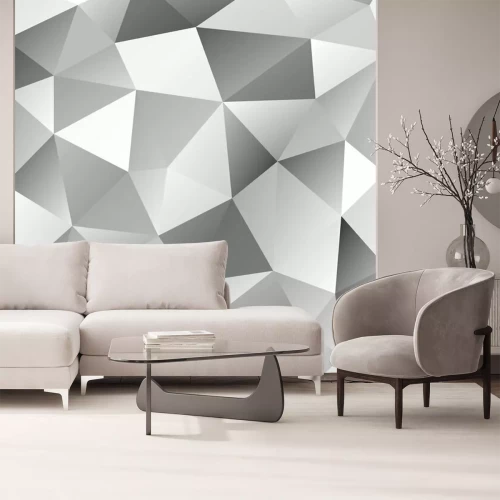 Fototapete 3D-geometrischer Hintergrund