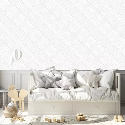 Tapete Räumliche Quadrate und Punkte