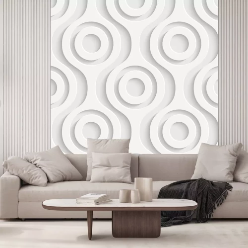 Fototapete Helles Muster 3D