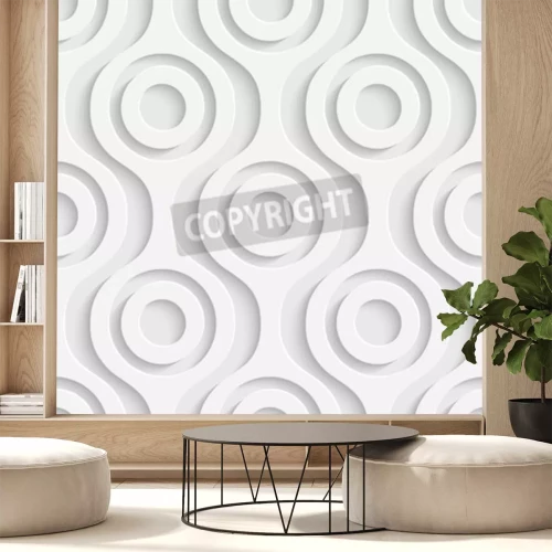 Fototapete Helles Muster 3D