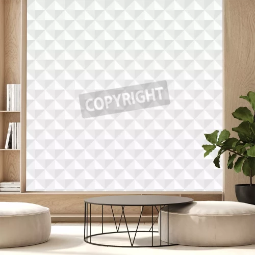 Fototapete Weißes Muster 3D