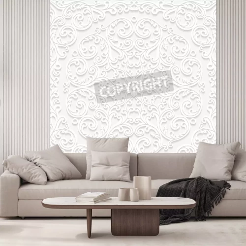 Fototapete Dekoratives Muster 3D