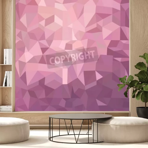 Fototapete Rosa Abstraktion 3D