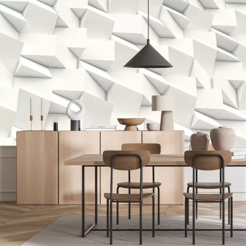 Sticker 3D geometrischen Hintergrund