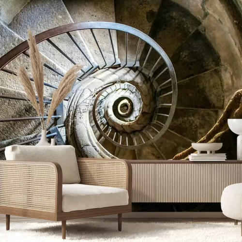 Fototapete Wendeltreppe