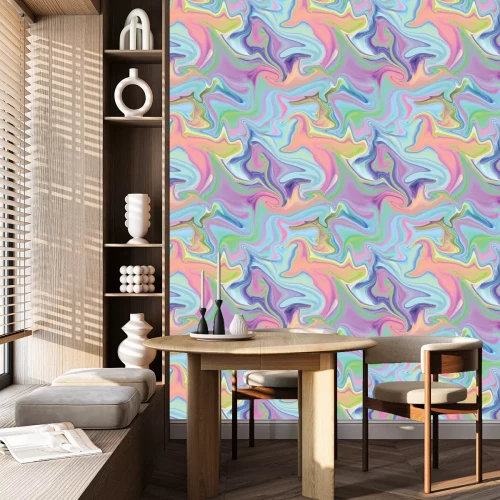 Tapete Neon-Abstraktion