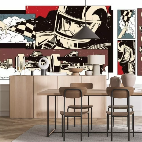 Fototapete Autorennen-Motive