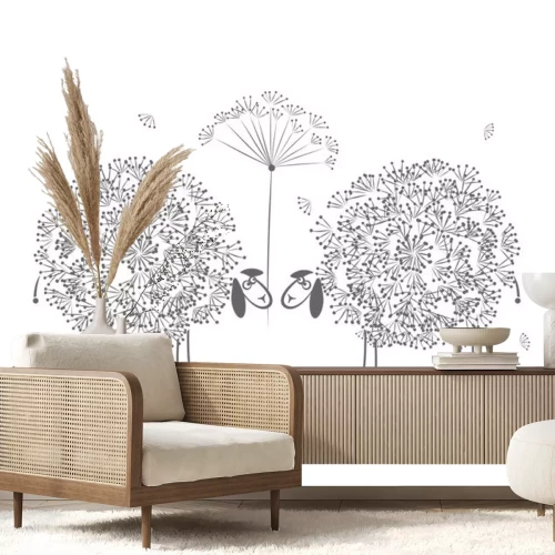 Sticker Zwei lustige Schafe, Skizze für Ihr Design