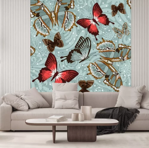 Sticker Nahtlose Hintergrund