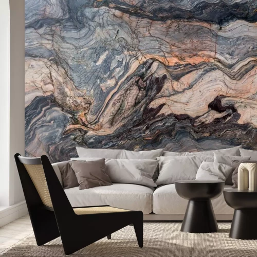 Fototapete Bunter Stein Marmor