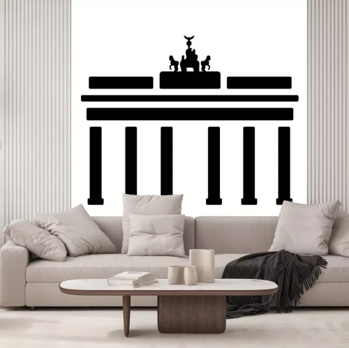 Sticker Wahrzeichen Icon -  Brandenburger Tor