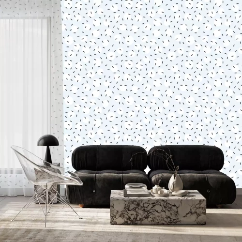 Tapete Verstreute Striche