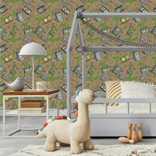 Tapete Panzer am Schlachtfeld