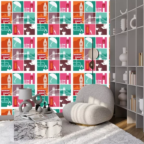 Tapete Symbole von England