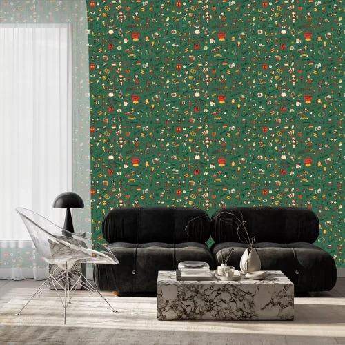 Tapete Deutschland, Design-Elemente. Nahtloses Muster