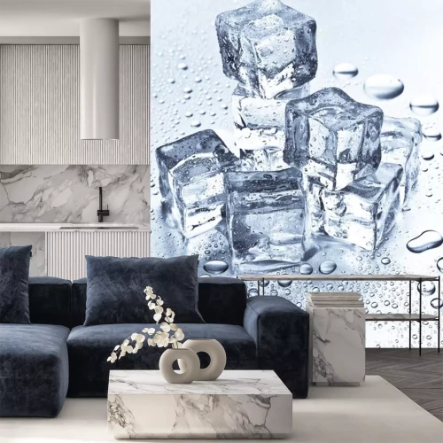 Sticker Schmelzende Eiswürfel